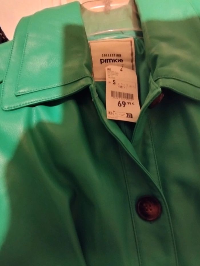 Imperméable vert de marque Pimkie. - photo numéro 2
