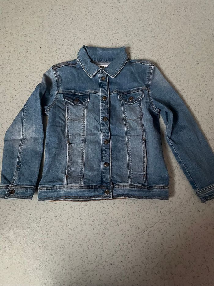 veste en jean fille 8 ans
