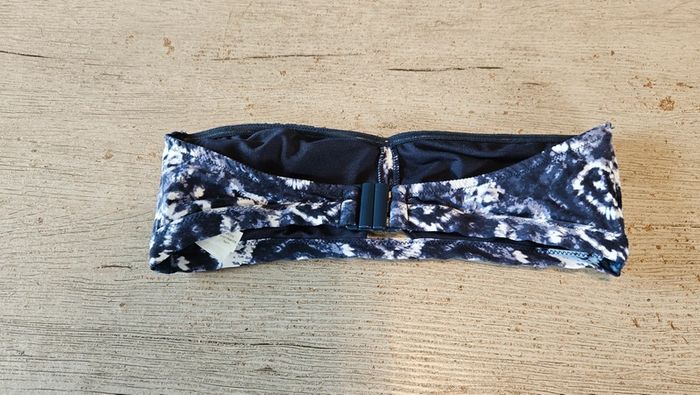 Haut de maillot bandeau, bleu et blanc, Kiabi, 40 - photo numéro 4