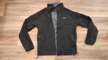 Vêtement veste manteau homme zippé noir Reebok taille S #Retrostreet