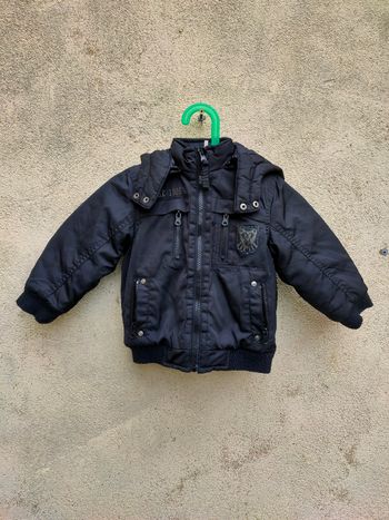 Manteau Noir Orchestra taille 2 ans