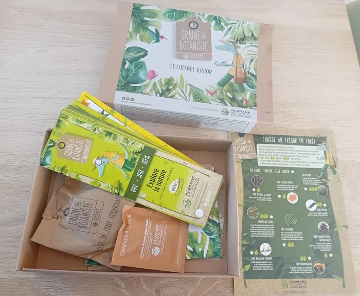 Klorane - Coffret junior Graine de botaniste dès 5 ans - Neuf - photo numéro 2