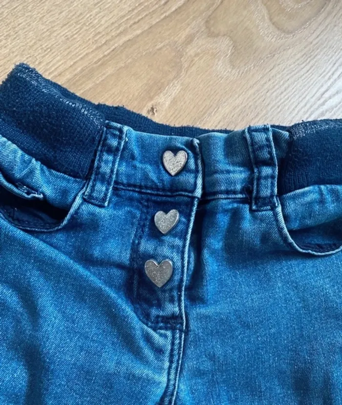 Pantalon sergent major slim avec cœur - photo numéro 4