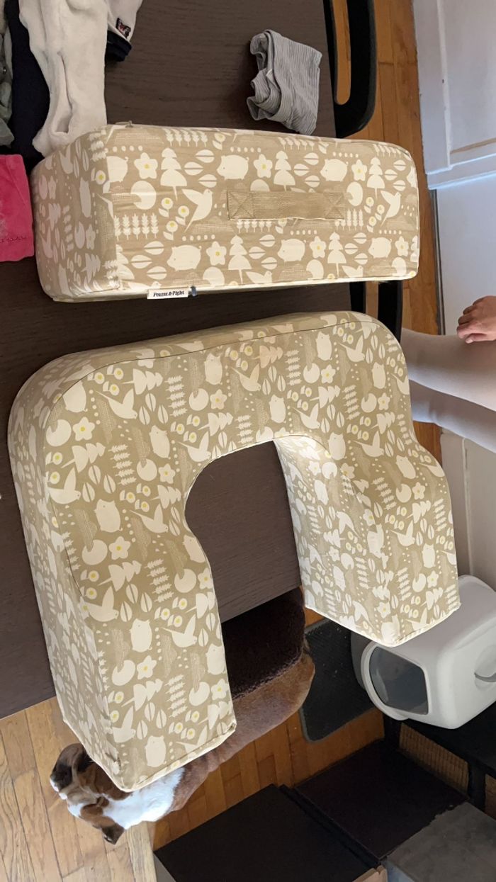 Coussin allaitement jumeaux - photo numéro 5