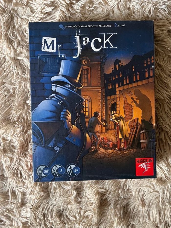 jeux de société Mr Jack pour deux joueurs