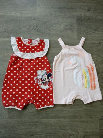 Lot de 2 mignonne barboteuse