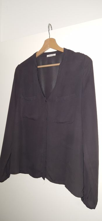 Chemisier Promod bleu marine