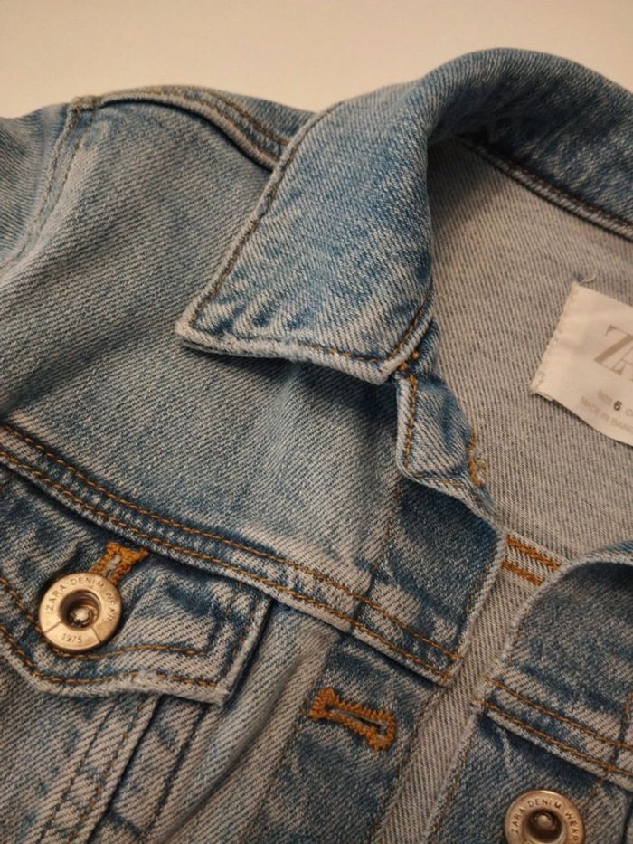Veste en jean Zara fille 6 ans - photo numéro 7