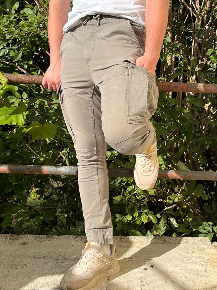 Cargo kaki plusieurs poches - photo numéro 10