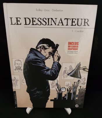 BD Dessinateur (Le) Tome 1 EO Caroline - Trolley - Erroc - Dimberton - Bamboo Édition