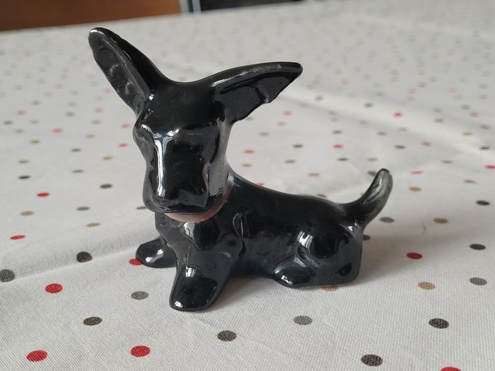 figurine chien scottie -vintage - photo numéro 2
