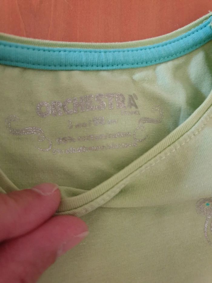 Tee-shirt vert 3 ans - photo numéro 2