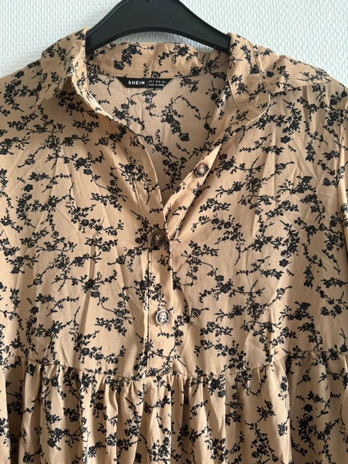 Robe chemise à motifs - photo numéro 2