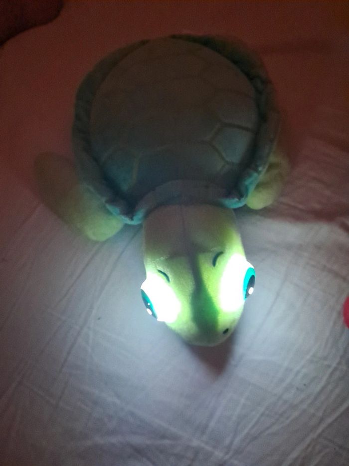 Peluche tortue lumineuse - photo numéro 2