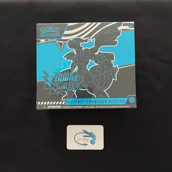 Pokémon ETB Foudre Noire EV 10.5 : 100€