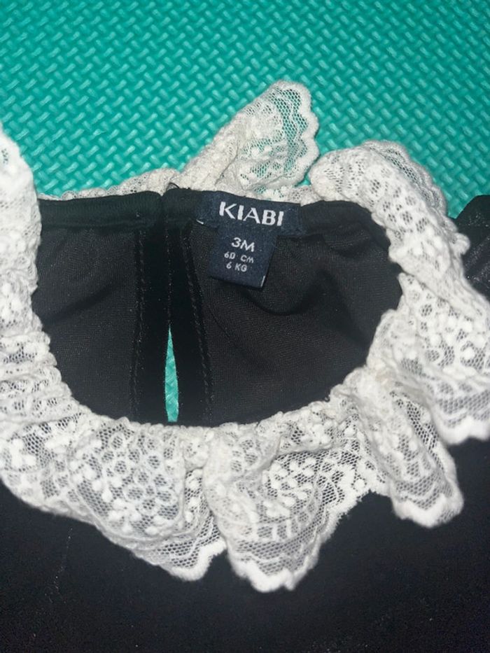 Robe noire col Claudine Kiabi - photo numéro 3