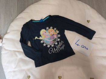 T-shirt reine des neiges