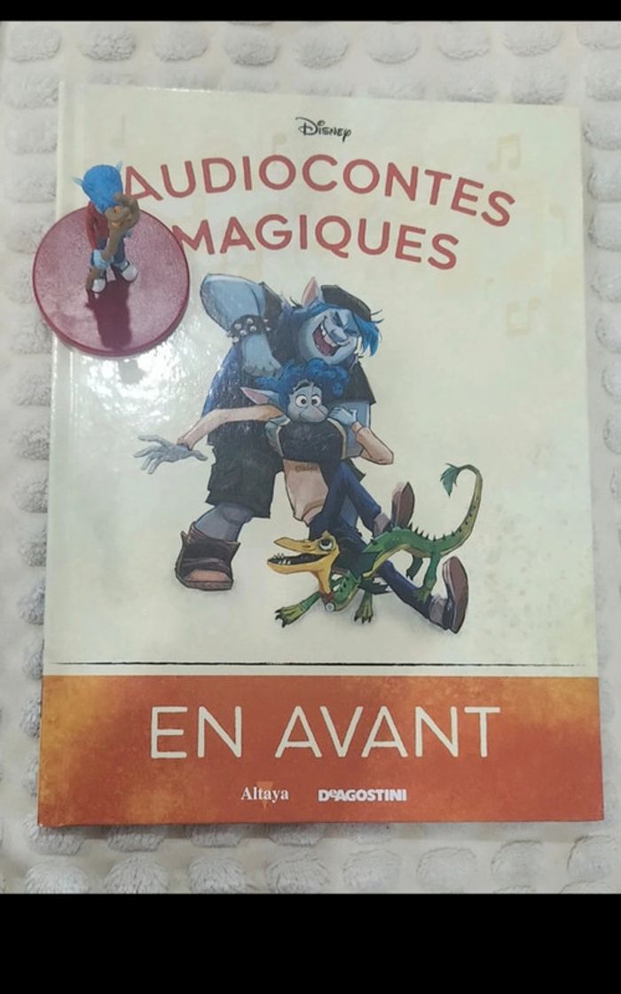 88ēme audioconte magique collection altaya deagostini livre et figurine disney audio compte