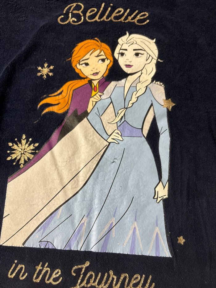 Pyjama velours reine des neiges - photo numéro 3