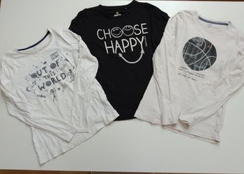 Lot de 3 tee-shirts garçon 12 ans Kiabi/ Smiley world