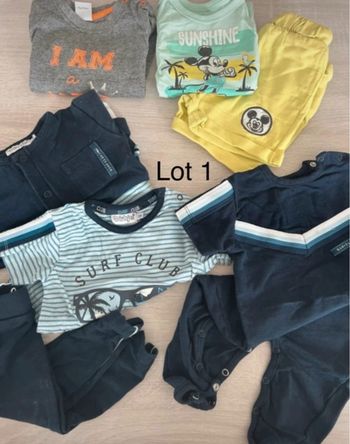 Lot vêtements 12 mois