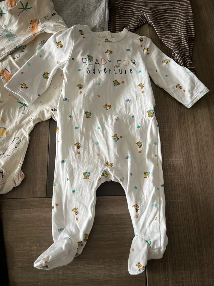 lot de 7 pyjamas 3 mois - photo numéro 5