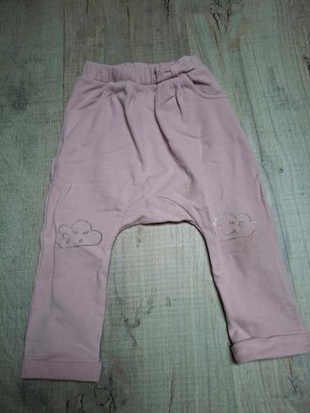 Lot de 2 pantalon fille 18 mois