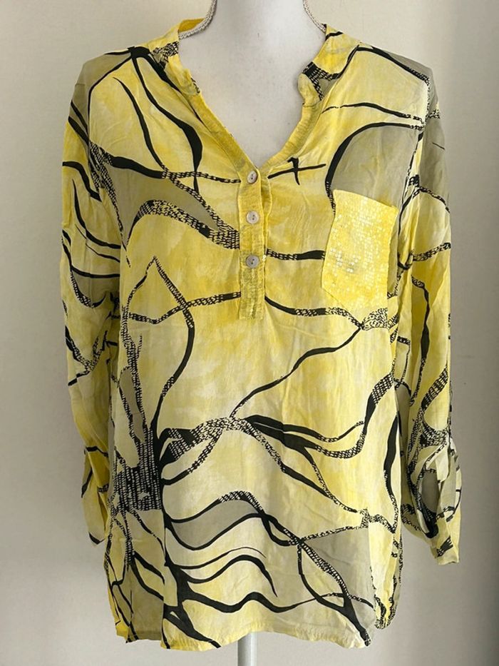 Blouse manches longues  Liberty taille 40