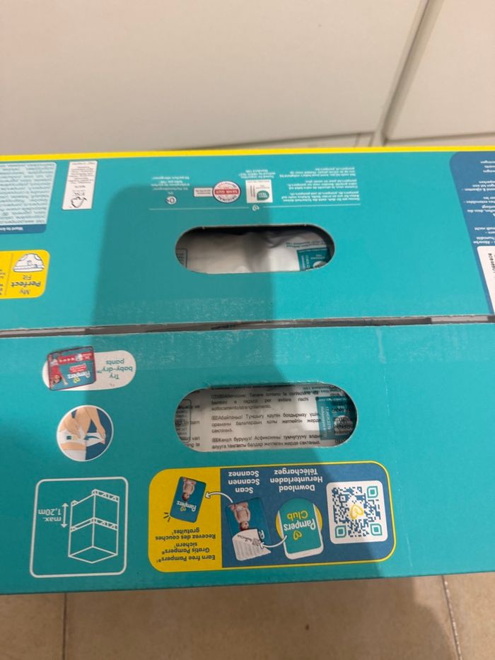 Carton de 108 couches Pampers  baby dry taille 4 - photo numéro 4