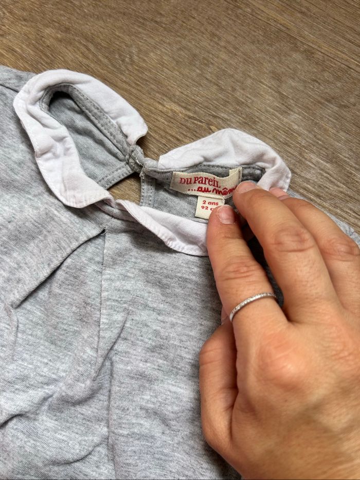 Teeshirt  gris - photo numéro 2