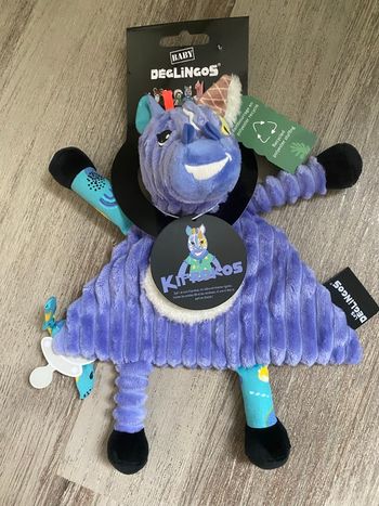 Doudou licorne les déglingos neuf etiquetté