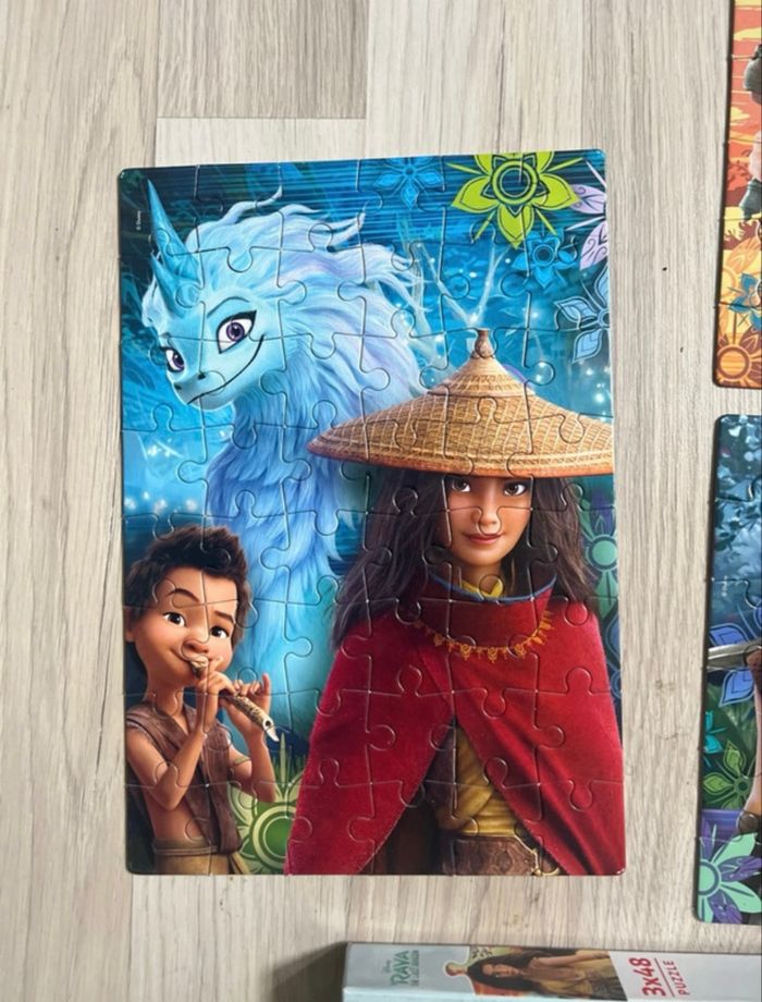 Puzzle raya le dernier dragon Disney - photo numéro 3