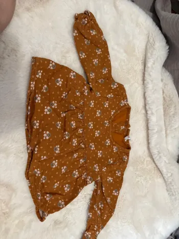 Blouse fleurie bébé 18 mois