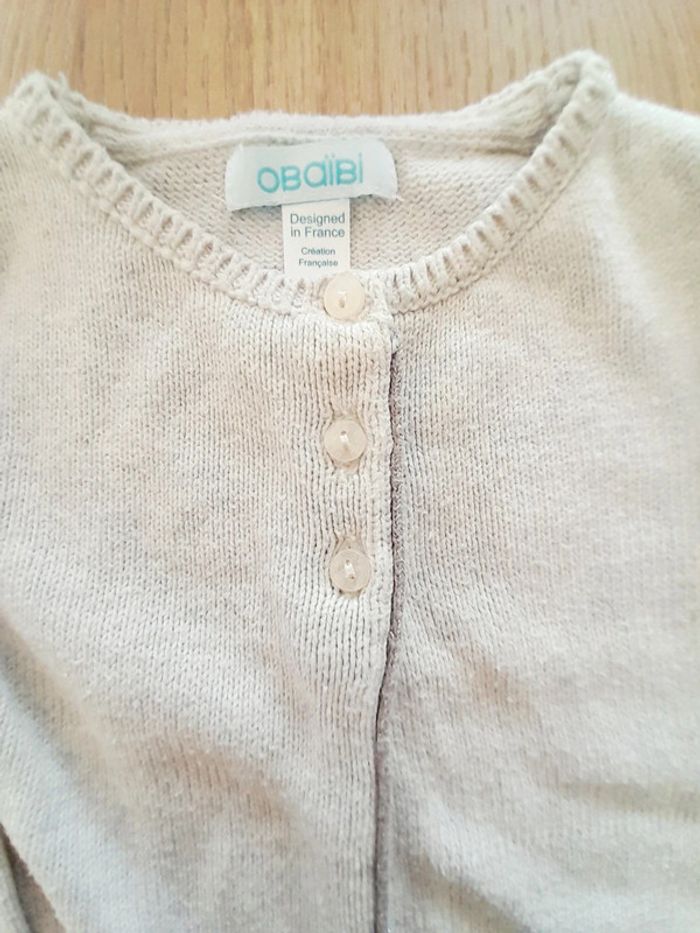 Gilet Obaibi 6 mois - photo numéro 3