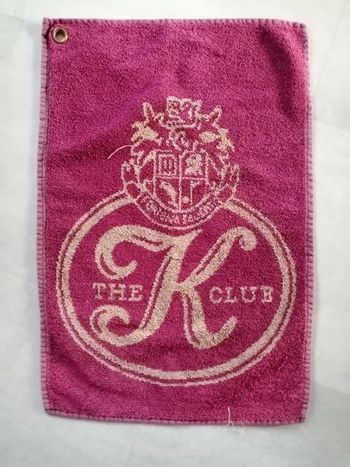 essuie main bordeaux et beige the Club