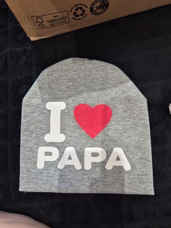 Bonnet I love papa