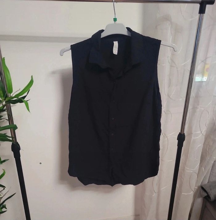 Lot de haut + veste en jeans - photo numéro 14