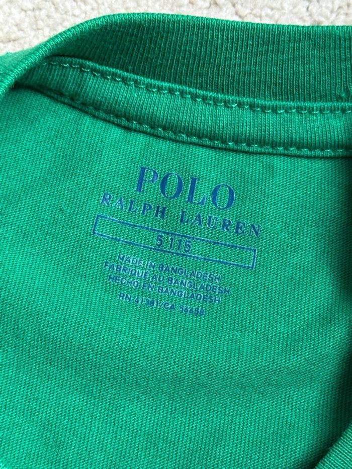 T-shirt Ralph Lauren - Vert - photo numéro 5