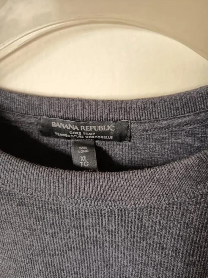 pull homme été XL manches longues. marque banana republic (A199) - photo numéro 2