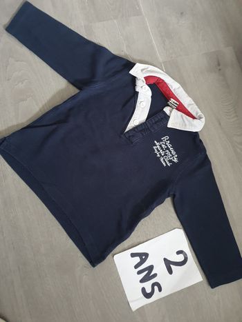 Maillot t-shirt  polo 2ans garçon