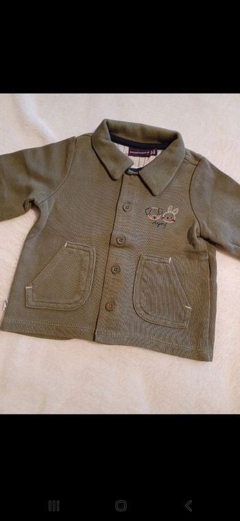 Surchemise bébé taille 6 mois