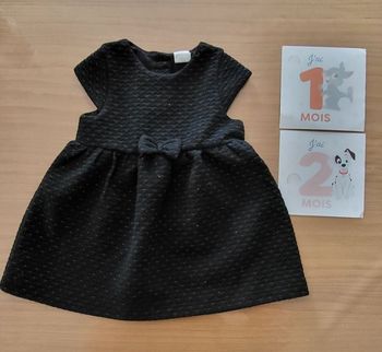 Robe noire 12 mois