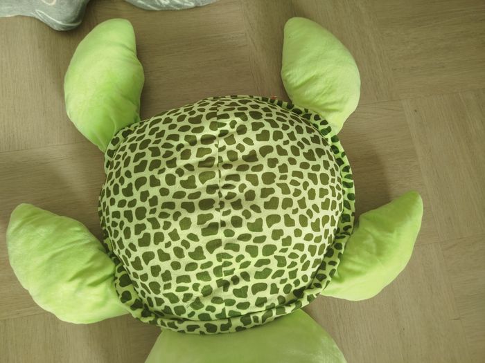 Grande peluche de tortue - photo numéro 3
