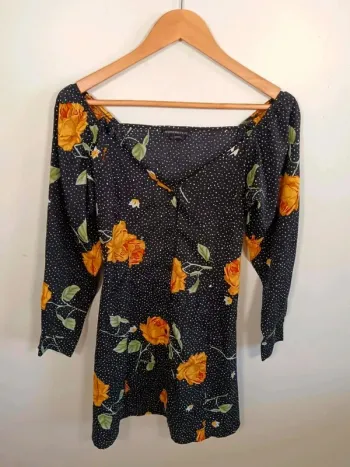 C28 robe noir Wednesday's XS