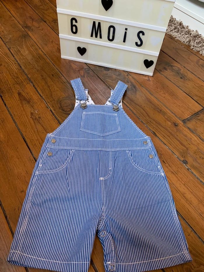 Salopette petit bateau