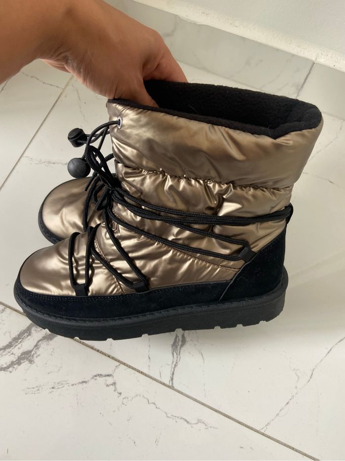 Boots neige bronze t38 - photo numéro 3