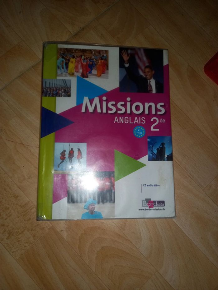 Missions anglais 2nde