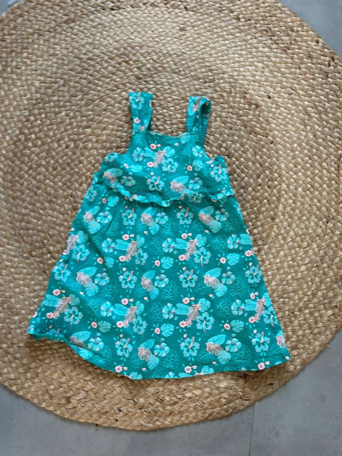 Robe verte bébé fille in extenso