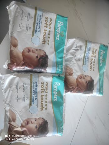 Lingettes pampers 