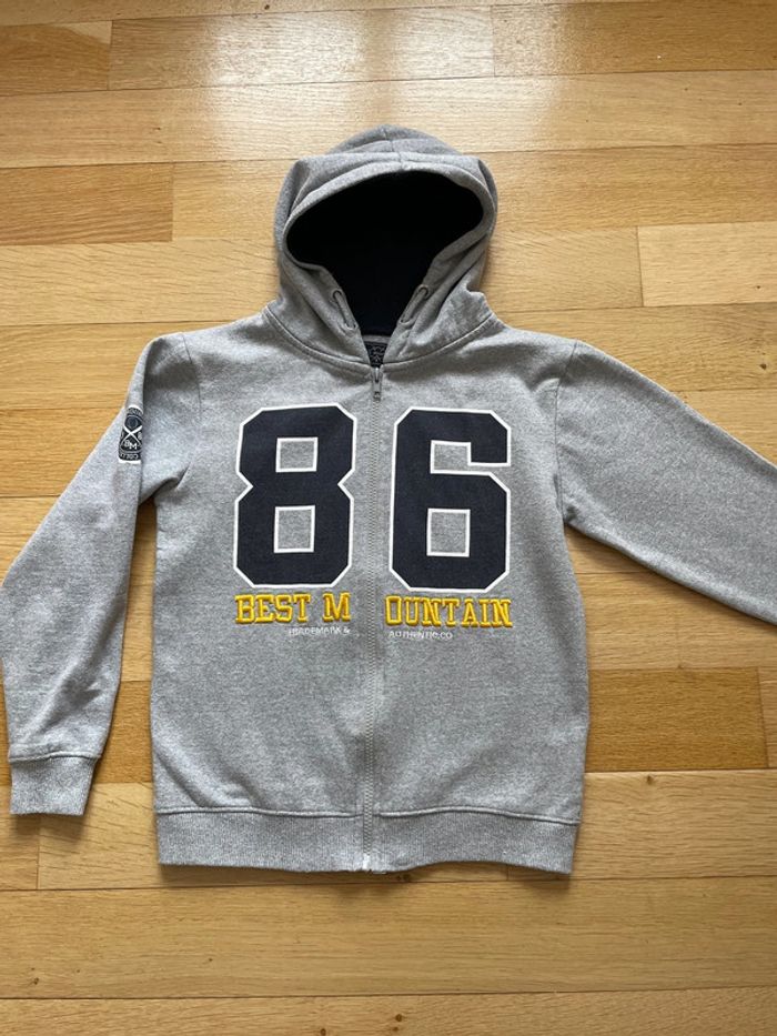 Sweat-shirt capuche zippe Best Mountain